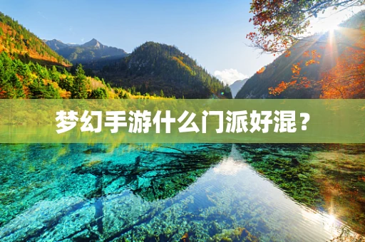 梦幻手游什么门派好混？