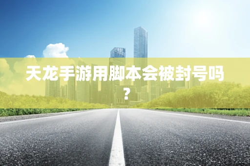 天龙手游用脚本会被封号吗？