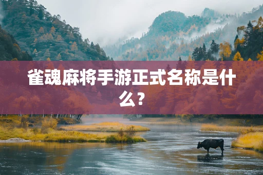 雀魂麻将手游正式名称是什么？
