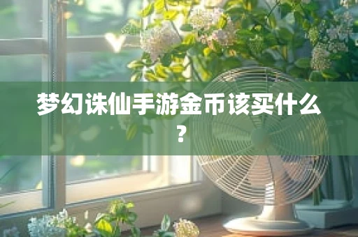 梦幻诛仙手游金币该买什么？