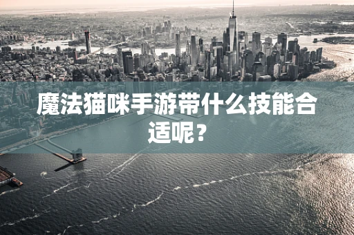 魔法猫咪手游带什么技能合适呢？